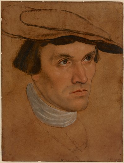Porträt eines jungen Mannes von Lucas Cranach the Elder
